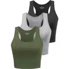 Athletic-Racerback-Sleeveless-Undershirts-Exercise Undershirts