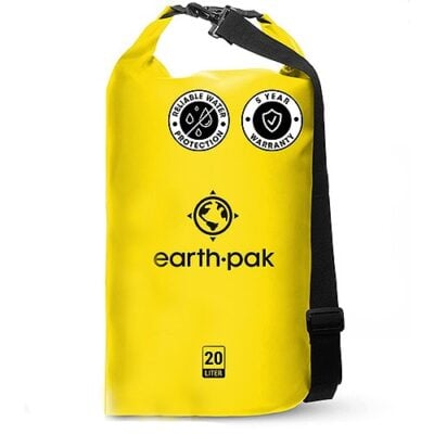 Earth Pak yellow dry bag