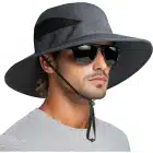 PFFY-Bucket-Fishing-Beach-Darkgrey Hat