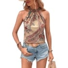 Sleeveless Boho Shirt