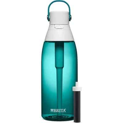 Brita water bottle greenish teal