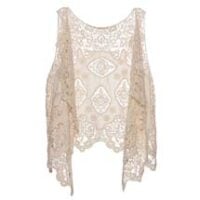 Cardigan Boho Hippie Crochet Vest