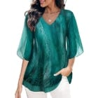 Blouses Loose Flowy Tops Stretchy Shirts