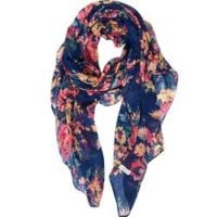Scarves Fashion Flowers