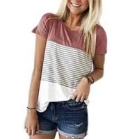 YunJey sleeve triple stripe T shirt
