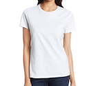 women's white t-shirt