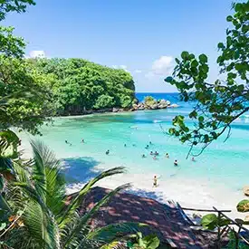 Jamaican beach