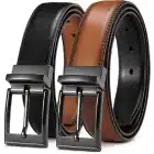CHAOREN-Leather-Reversible-Belt-Men Belt