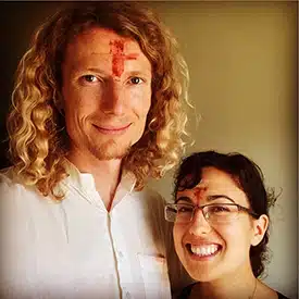 My hubby and I during the India leg of our honeymoon!