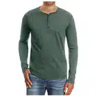 green slive shirt