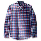 Check Easy Care Button Down Collared Shirts