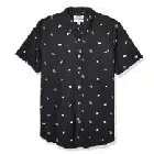 Short-Sleeve Printed Poplin Shirt