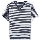 V-Neck-T-Shirt Striped v-neck