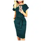 beltted dress