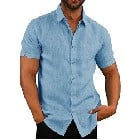 Button-Down-Shirts-hp-m Mens Short Sleeve Shirts