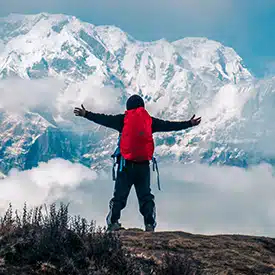 Hiking in the Himalayas