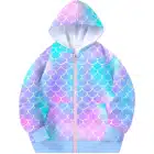 Sweatshirt-Rainbow-Unicorn-Clothes-Pockets Sylfairy Girls Hoodie Kids
