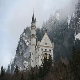 What is inside a castle?
