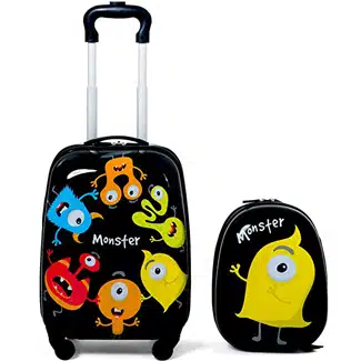 Goplus 2Pc Kid Luggage, 12