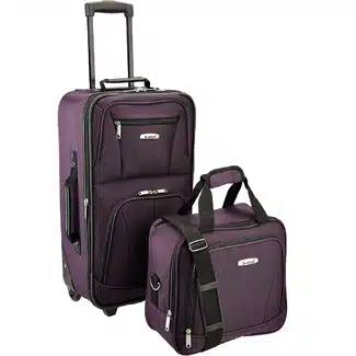 Rockland Fashion Softside Luggage Set