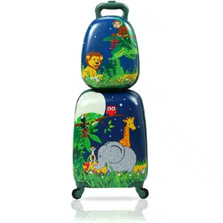 Sandinrayli 2 Pcs Kid Luggage Set