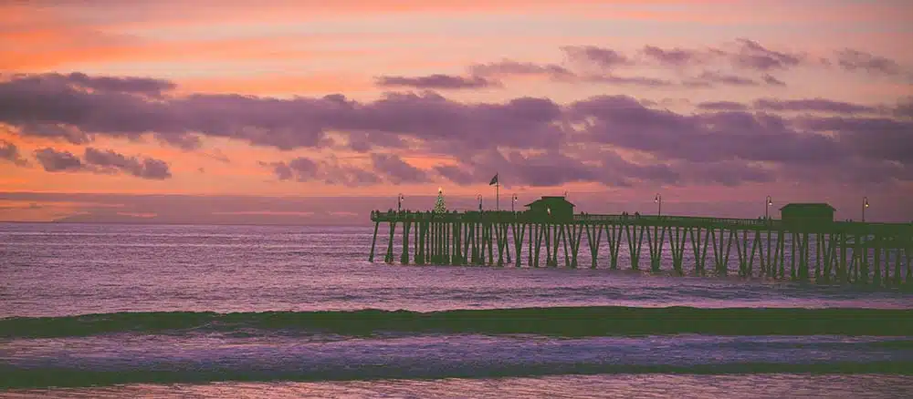 California sunset