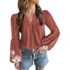 Loose Tunic Summer Blouses