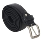 Black-Leather-Money-Sizes-Through Leather Belt