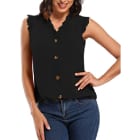 V Neck Lace Cami Tank Tops