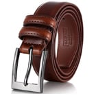 Men's Leather Dress Belt
