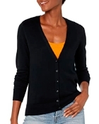 Amazon-Essentials-Womens-Cardigan-Sweater V-Neck Cardigan