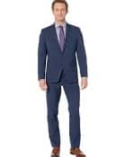 Slim Fit Suit with Hemmed Pant