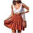 A Line Skater Mini Skirt