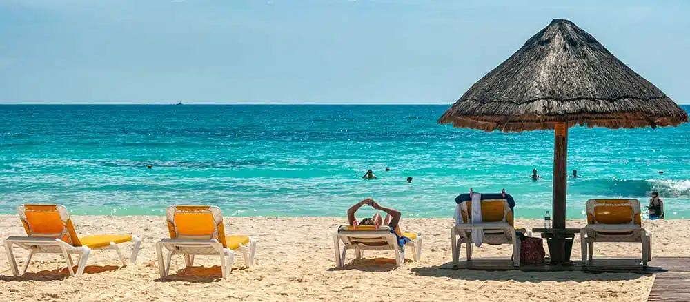 Beach in the Yucatan