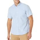 Amazon Essentials Men's Regular-Fit Short-Sleeve Pocket Oxford Shirt