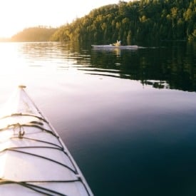 Is it legal to paddle across to Canada?