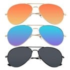Unisex Polarized Aviator Sunglasses