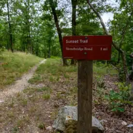 How many trails are there in Hot Springs National Park?