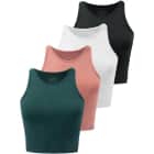 High Neck Camisole Yoga Shirts