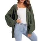 Long Sleeve Oversized Knit Cardigans