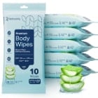 Shower Wipes & Biodegradable Soap