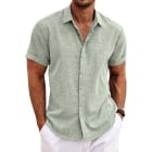 Shirt for Men Beach Summer