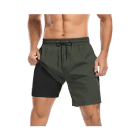 American Trends Swim Shorts Compression with Pockets