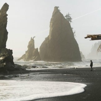 Are there tide pools in Olympic National Park?