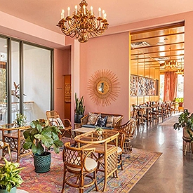 The East Austin Hotel, Art, Design, pink decor