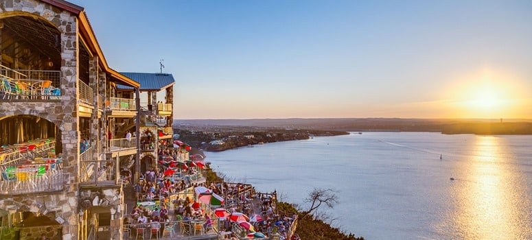 The Oasis Restaurant on Lake Travis in Austin