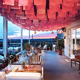The Line Hotel, Austin, Sunset, Nightlife