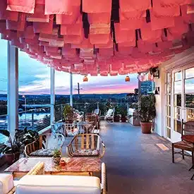 The Line Hotel, Austin, Sunset, Nightlife