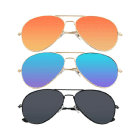 Unisex Polarized Aviator Sunglasses