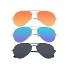 Unisex Polarized Aviator Sunglasses